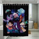 galaxy steven universe shower curtains 0