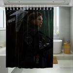 game character fragile express shower curtains 0