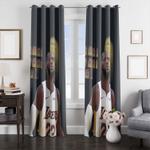 game lakers team nba window curtain 0