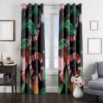 garden gucci and snakes window curtains 0