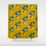 geometric minimalist abstract modern 6 shower curtain 0