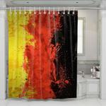 germany flag shower curtains 0