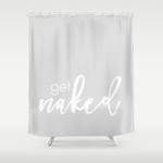 get naked light gray and white shower curtain 0