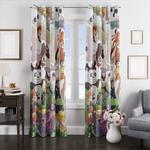 ghibli studio animation character window curtains 0