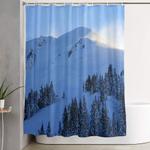 ghosts in the snow shower curtain 0