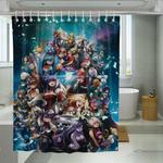 girl of league of legends shower curtains 0