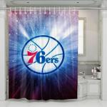give a shine from 76ers team shower curtains 0