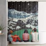 glacial shower curtain 0