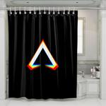 glitch icon of apex legends shower curtains 0