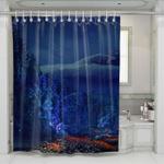 glow night time shower curtains 0