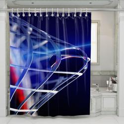 Goal Of Hockey Sport Shower Curtain Set Bathroom Set For Bathroom Decor Best Gift For Friends