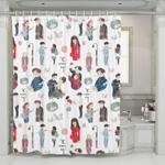 goblin korean drama moment shower curtains 0