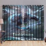god 0f thunder god of thunder home decoration gift for family blackout window curtains 100 polyester 41 7 107 9 0