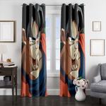 goku dragon ball window curtains 0