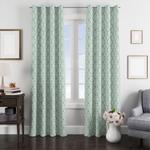 gold abstract pattern solid window curtain 0