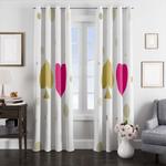 gold and pink kate spade window curtains 0