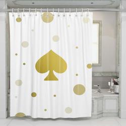 Gold Kate Spade New York Shower Curtain Set For Bathroom Decor Gift For Friends