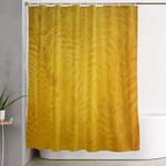 gold leaves shower curtain 0
