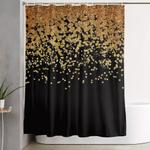 gold rain shower curtain 0