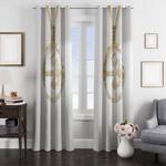 gold stuff pittsburgh steelers window curtain 0