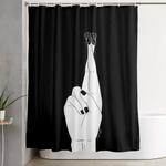 good luck shower curtain 0