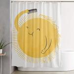 good morning sunshine shower curtain 0