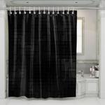 gradient abstract line pattern shower curtains 0