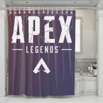 gradient font of apex legends shower curtains 0