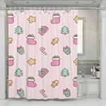 grandmother gift christmas shower curtains 0