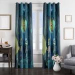 gravity falls in the night window curtains 0