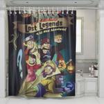 gravity falls lost legends shower curtains 0