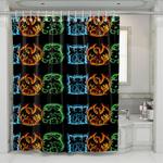 great evolution of pokemon shower curtains 0