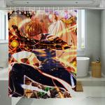 great genos one punch man shower curtains 0