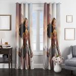great wonder woman comic window curtains 0