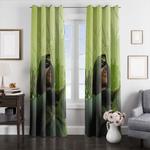 green arrow dc window curtains 0