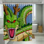 green dragon ball iconic shower curtains 0