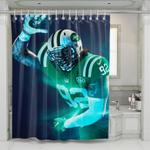 green light football nhl shower curtains 0