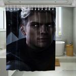 grey hair and crown dmc shower curtains 0