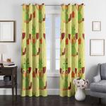 grookey species pokemon window curtain 0