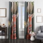 groot guardin of galaxy become jordan fans window curtain 0