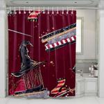 gryffindo pattern shower curtains 0
