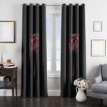 gryffindor rose window curtains 0