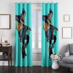 guitarist gorillaz window curtains 0