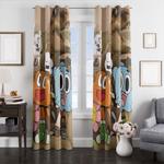 gumball and darwin window curtains 0