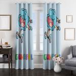 gumball flying window curtains 0