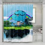 gumball meditation shower curtains 0