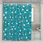 gumball pattern shower curtains 0