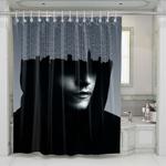 hacker mr robot rami malek shower curtains 0