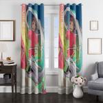 haku running window curtains 0