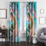 haku spirited away window curtains 0